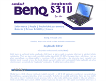 Tablet Screenshot of benq-s31v.michnzee.net